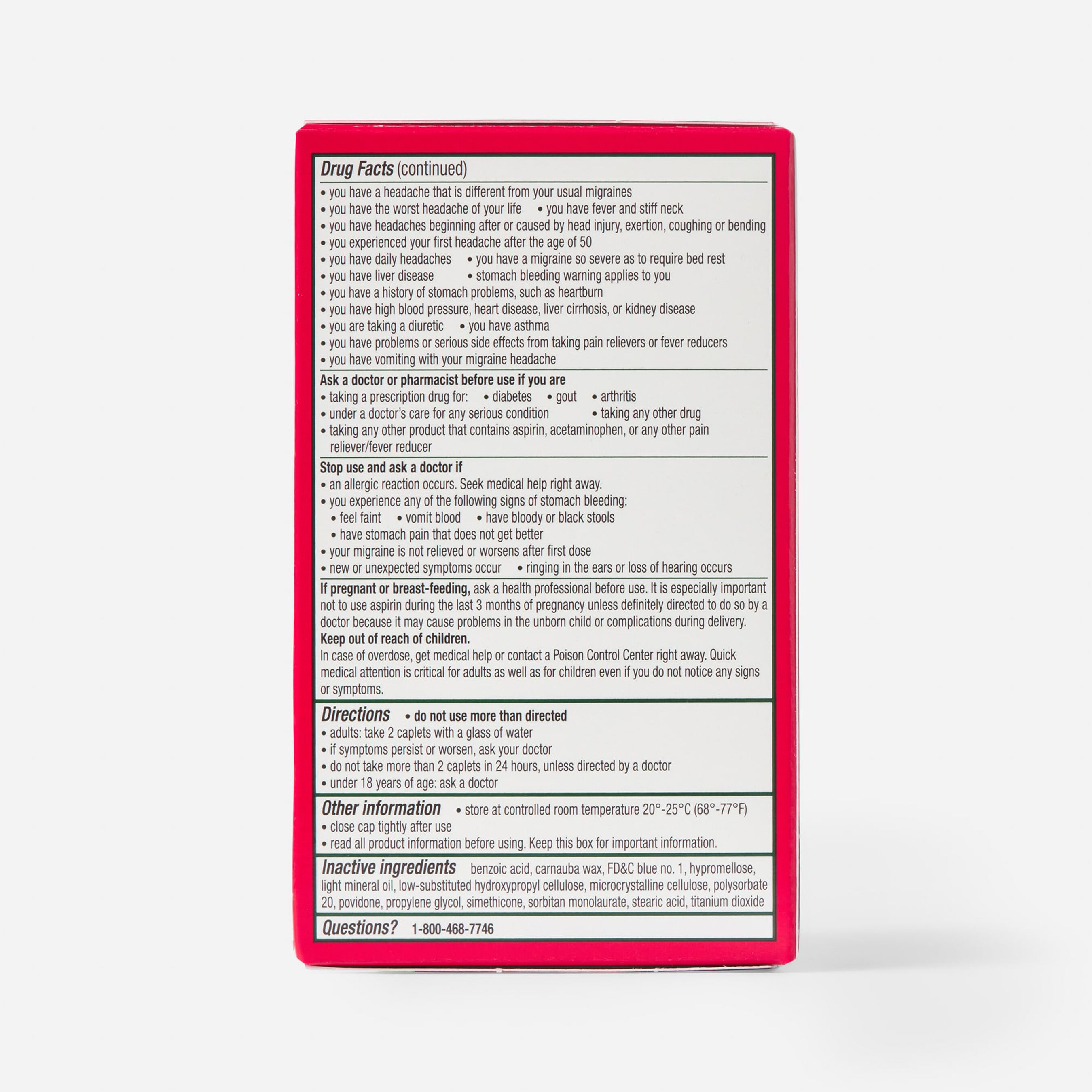 Excedrin Migraine Extra Strength Caplets, 200 ct.